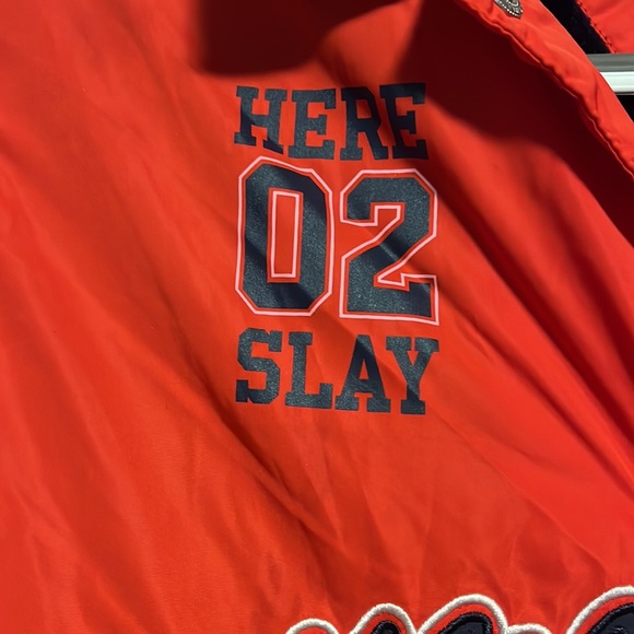 Tommy Hilfiger Button Fleece Varsity Jacket! - Picture 5 of 13